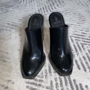 Zara Chunky Heeled mules